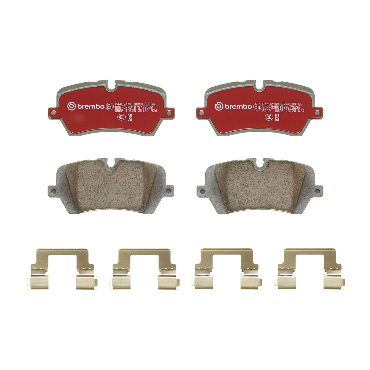 XTRA Ceramic Rear Disc Brake Pad Set - P44021NX_03