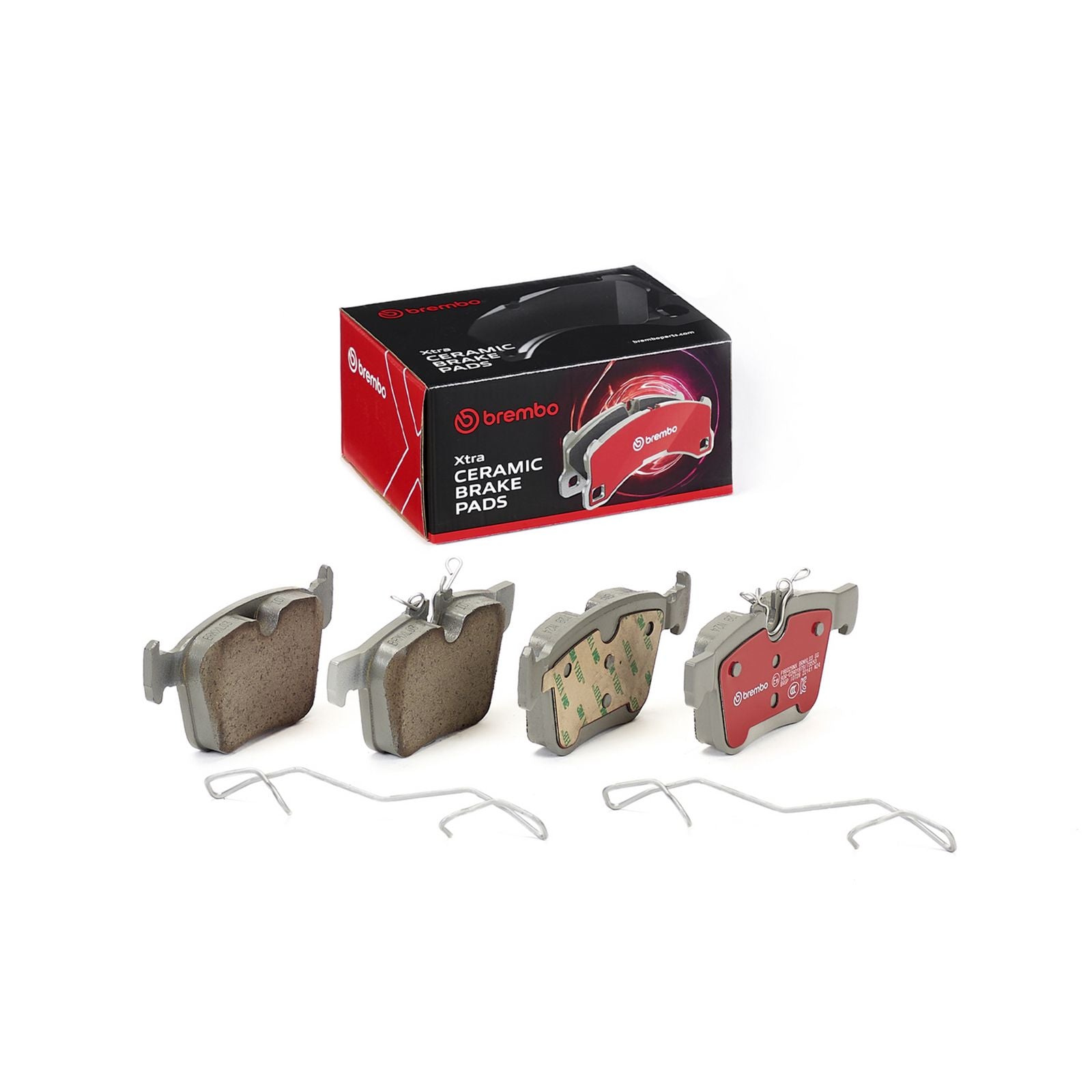 XTRA Ceramic Rear Disc Brake Pad Set P86029NX | Brembostore