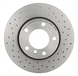 XTRA Drilled Front Disc Brake Rotor - 09.5390.3X_06
