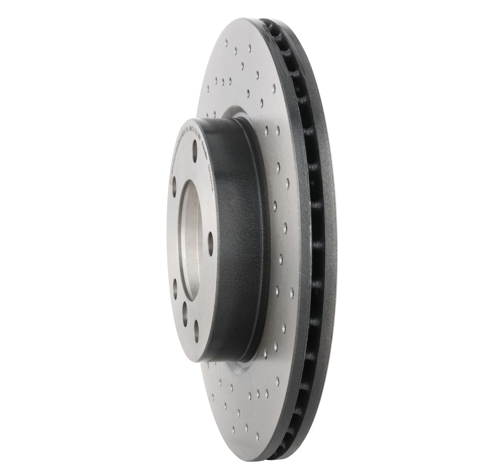 XTRA Drilled Front Disc Brake Rotor - 09.5390.3X_12