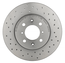 XTRA Drilled Front Disc Brake Rotor - 09.5509.1X_07
