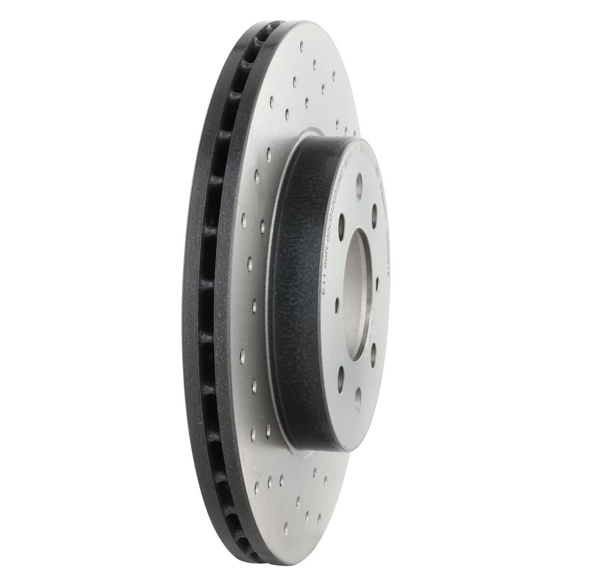 XTRA Drilled Front Disc Brake Rotor - 09.5509.1X_27
