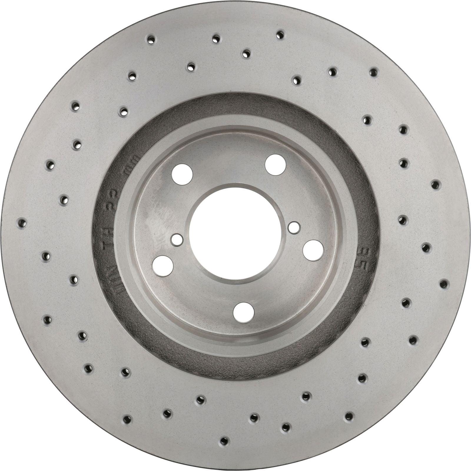 XTRA Drilled Front Disc Brake Rotor - 09.5674.2X_02