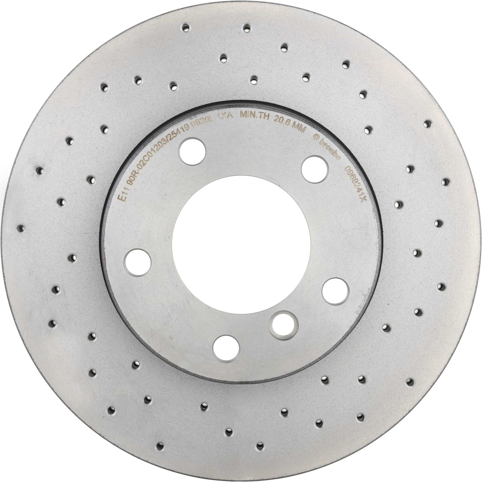 XTRA Drilled Front Disc Brake Rotor - 09.6924.1X_04
