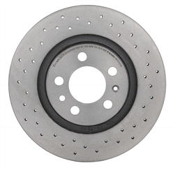 XTRA Drilled Front Disc Brake Rotor - 09.7012.1X_30