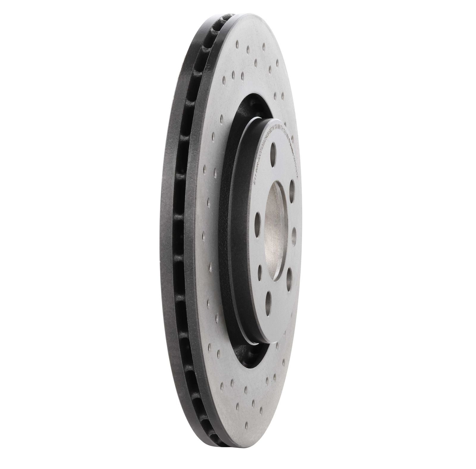 XTRA Drilled Front Disc Brake Rotor - 09.7012.1X_25