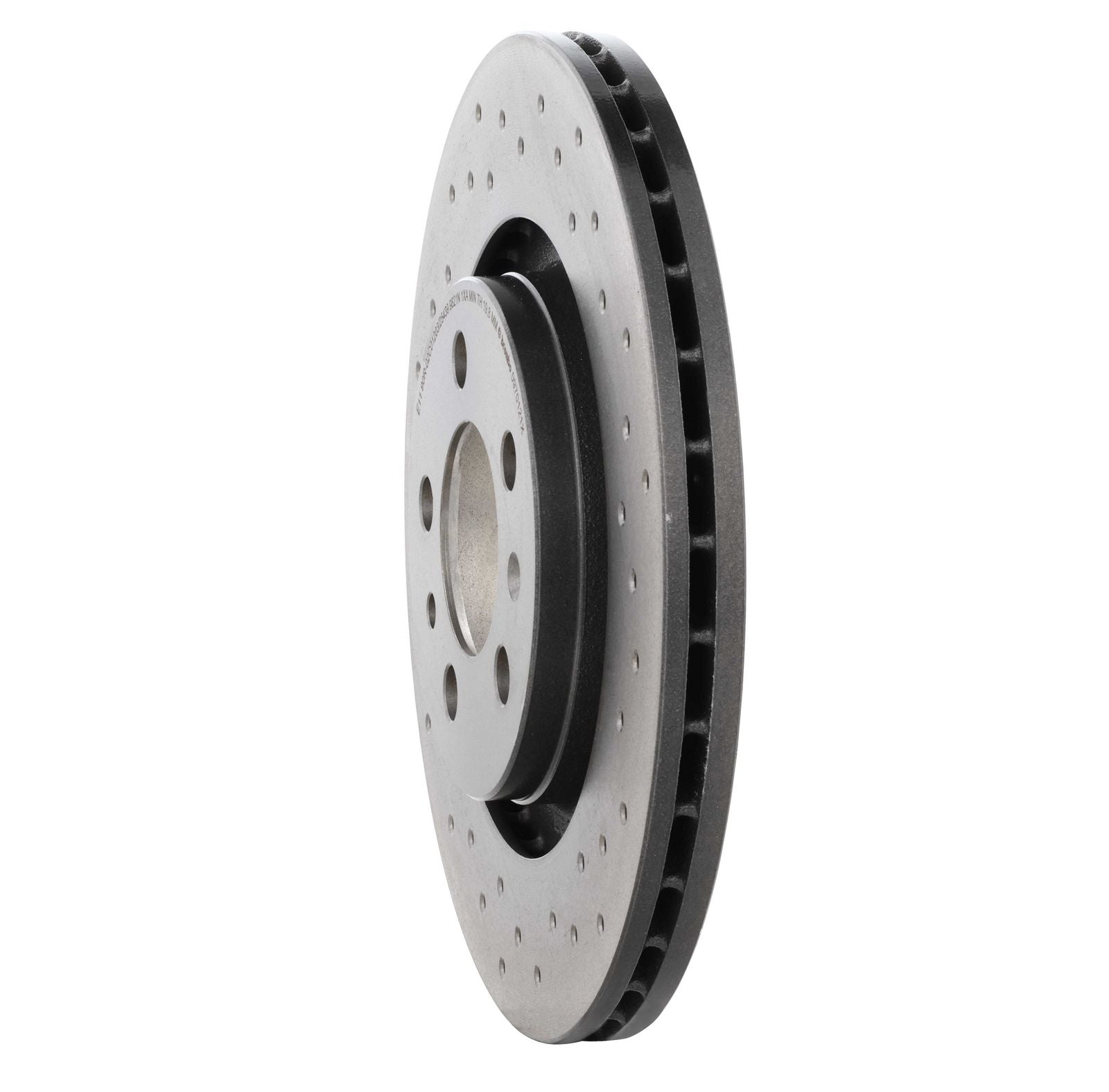 XTRA Drilled Front Disc Brake Rotor - 09.7012.1X_11