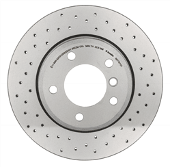 XTRA Drilled Front Disc Brake Rotor - 09.7701.1X_31