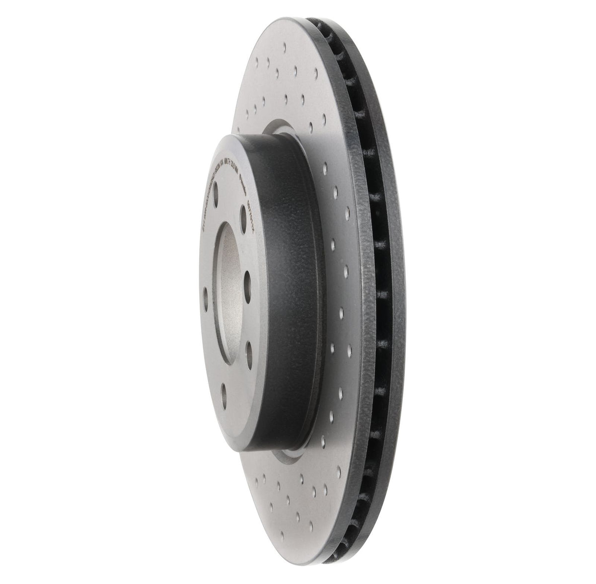 XTRA Drilled Front Disc Brake Rotor - 09.7701.1X_12
