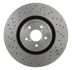 XTRA Drilled Front Disc Brake Rotor - 09.7812.1X_06