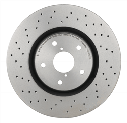 XTRA Drilled Front Disc Brake Rotor - 09.7812.2X_06