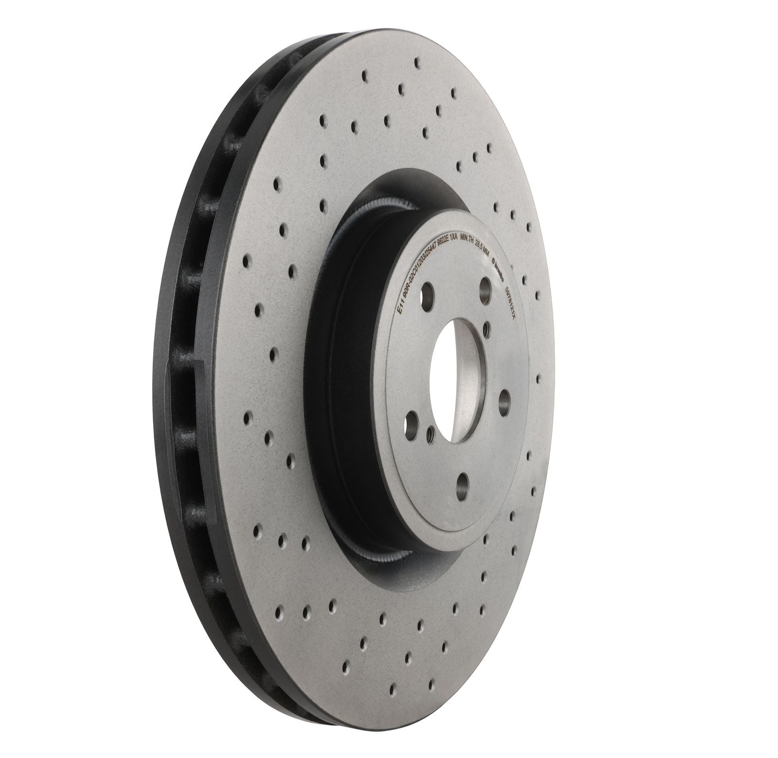 XTRA Drilled Front Disc Brake Rotor - 09.7812.1X_27