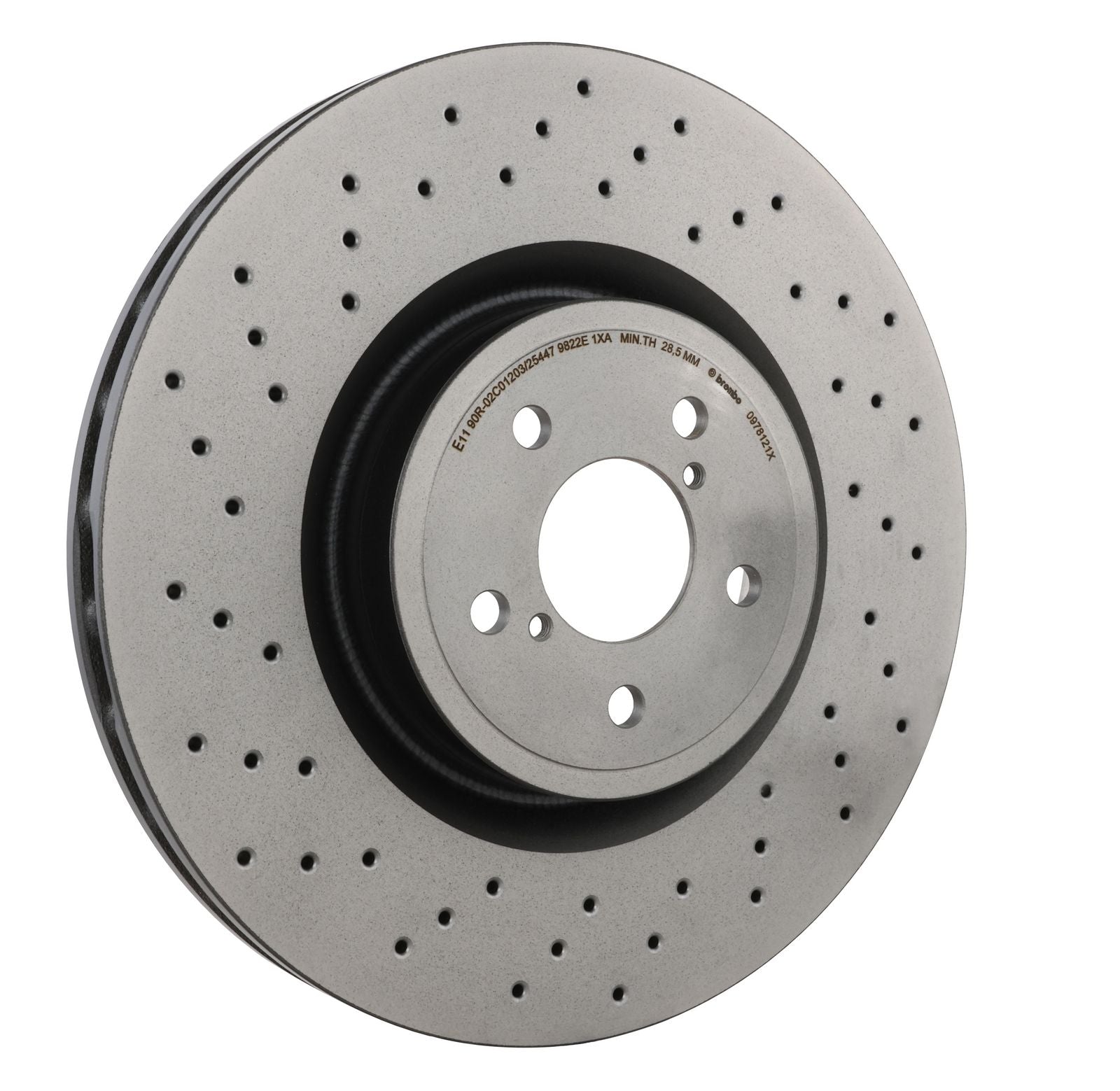 XTRA Drilled Front Disc Brake Rotor - 09.7812.1X_29
