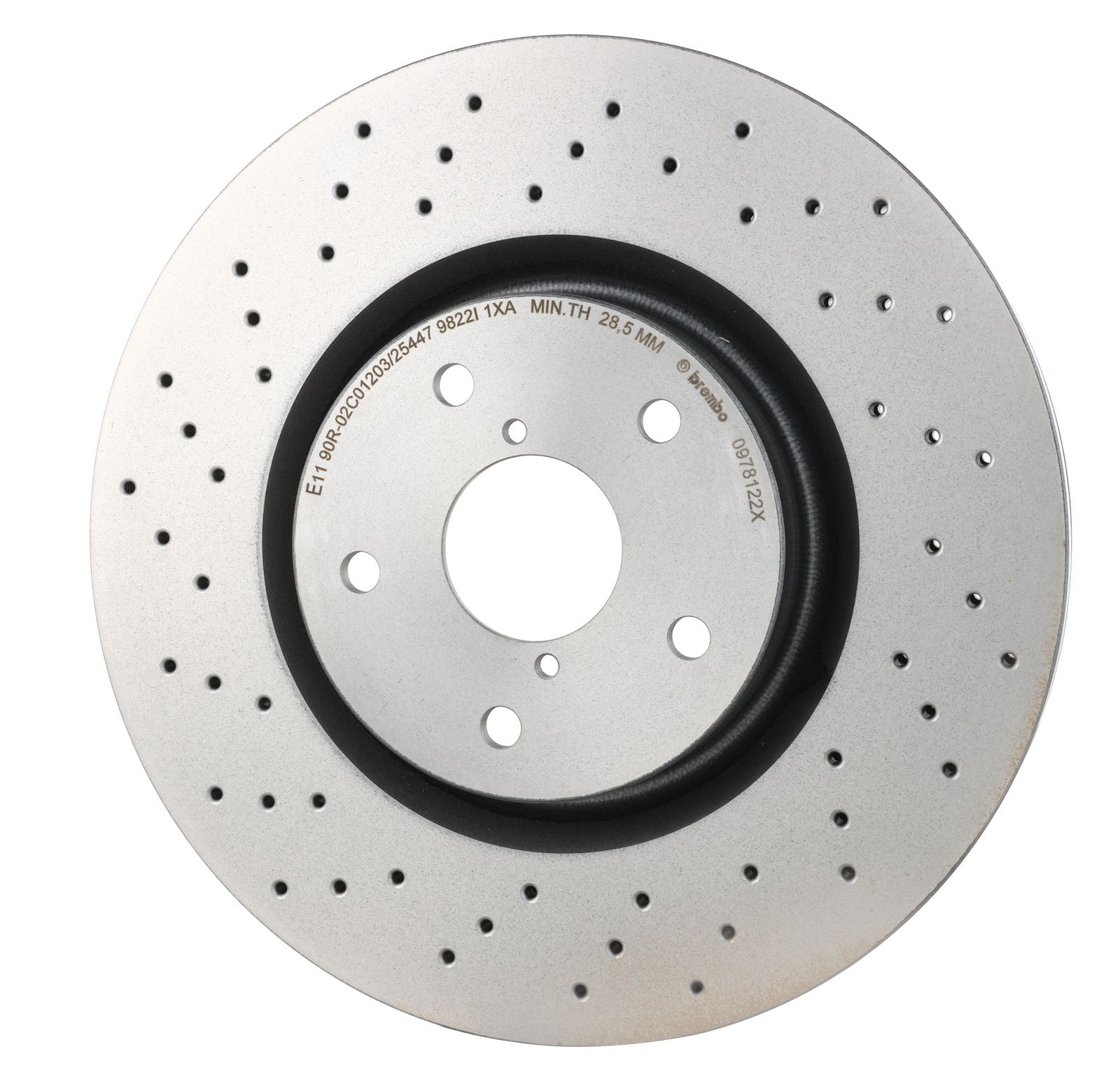 XTRA Drilled Front Disc Brake Rotor - 09.7812.2X_08