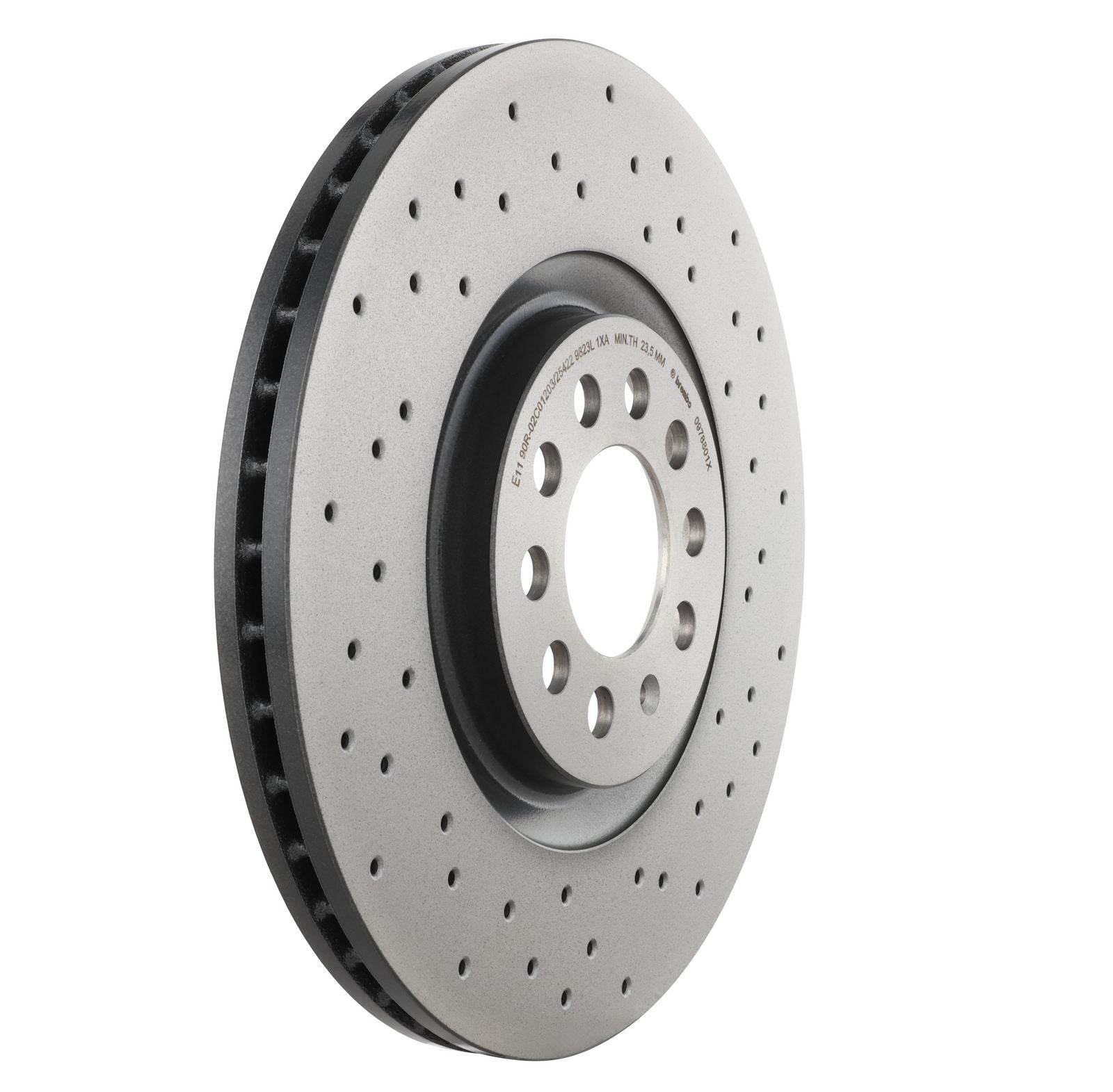 XTRA Drilled Front Disc Brake Rotor - 09.7880.1X_27