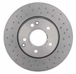 XTRA Drilled Front Disc Brake Rotor - 09.8411.1X_06