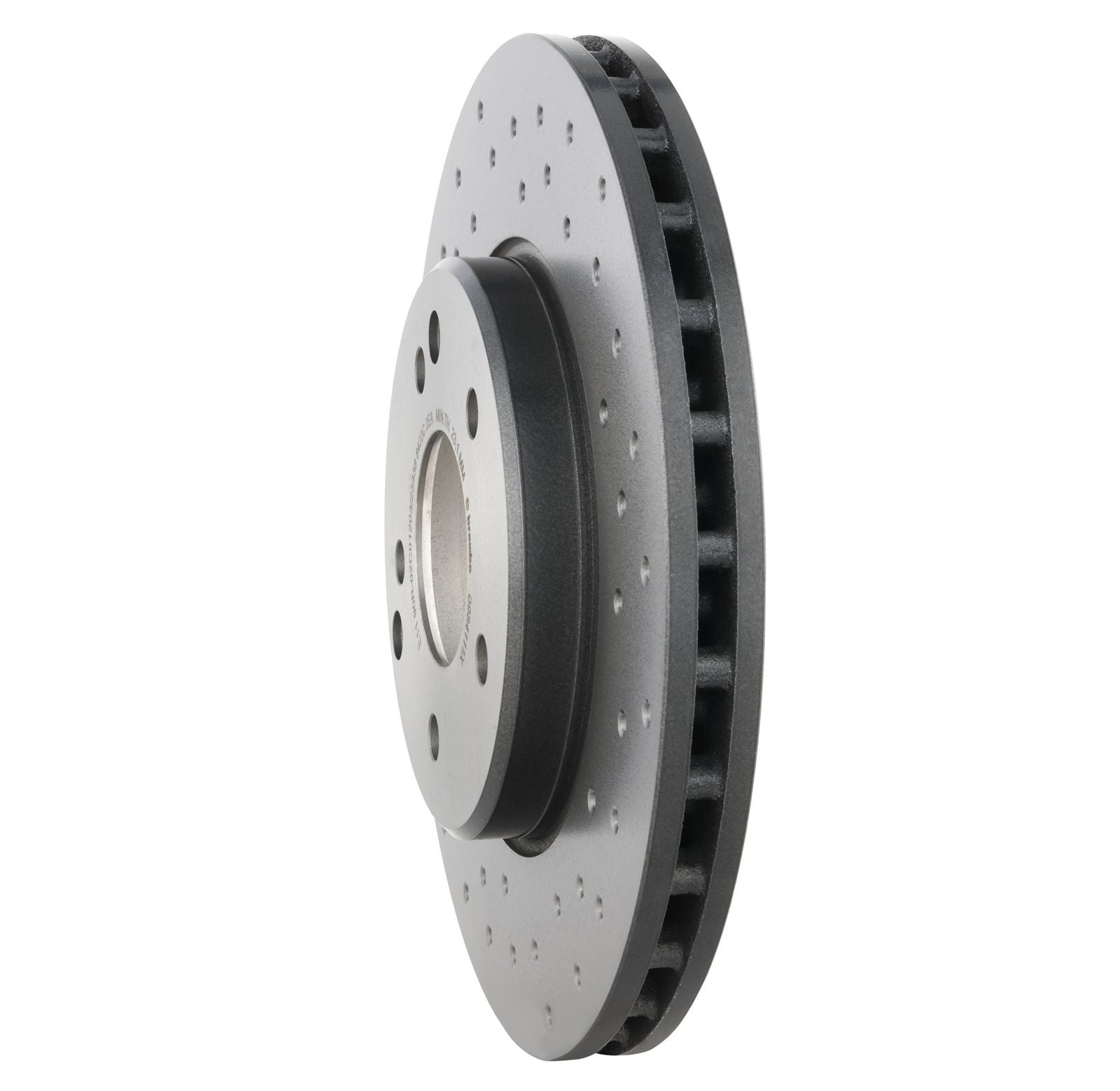 XTRA Drilled Front Disc Brake Rotor - 09.8411.1X_12