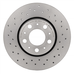 XTRA Drilled Front Disc Brake Rotor - 09.8633.1X_06