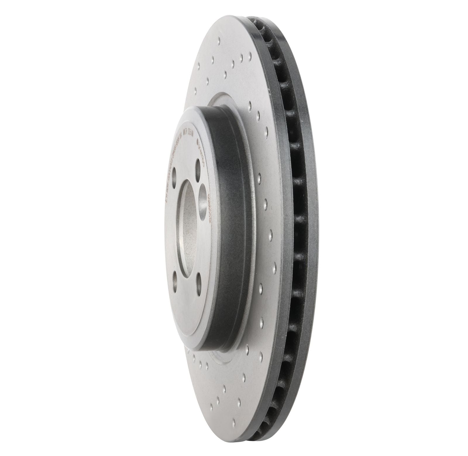 XTRA Drilled Front Disc Brake Rotor - 09.8655.1X_12