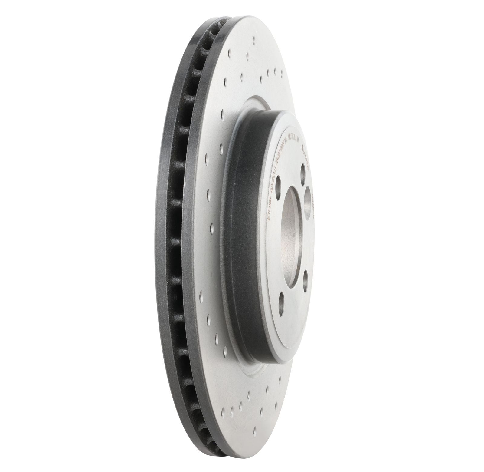 XTRA Drilled Front Disc Brake Rotor - 09.8655.1X_26