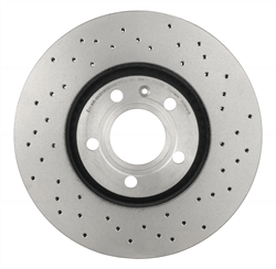 XTRA Drilled Front Disc Brake Rotor - 09.8690.1X_06