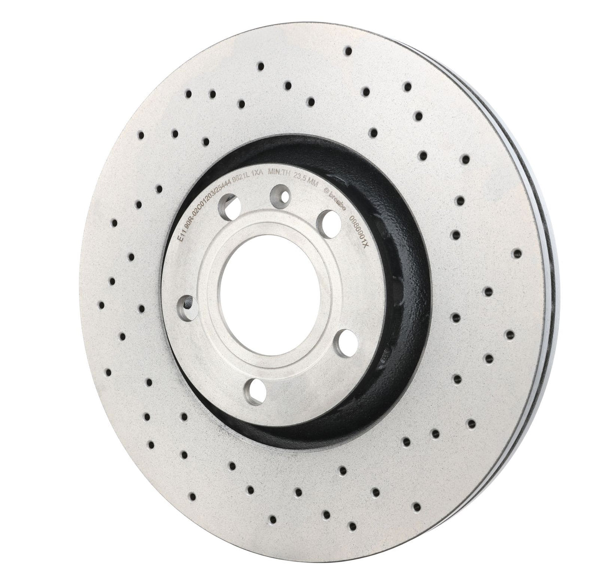 XTRA Drilled Front Disc Brake Rotor - 09.8690.1X_09