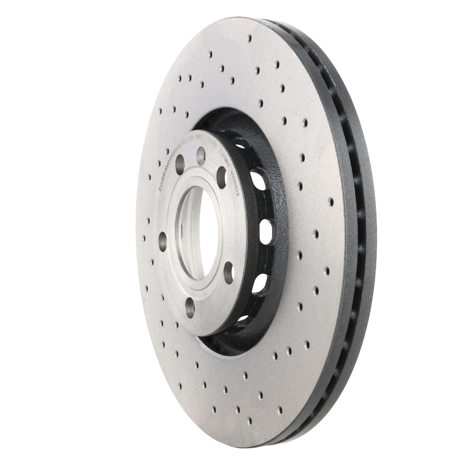 XTRA Drilled Front Disc Brake Rotor - 09.8690.1X_11