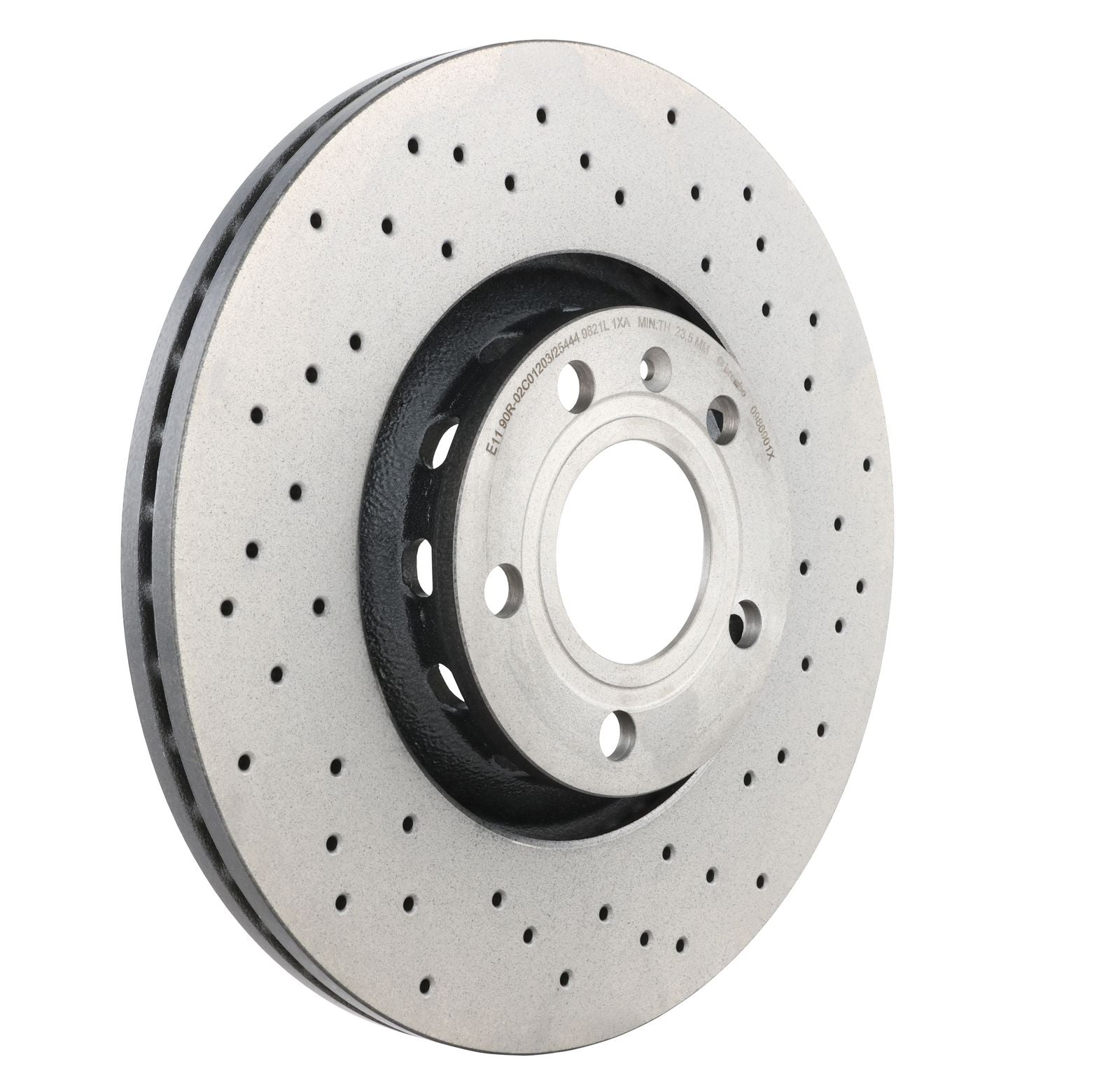 XTRA Drilled Front Disc Brake Rotor - 09.8690.1X_28