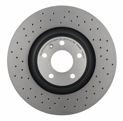 XTRA Drilled Front Disc Brake Rotor - 09.8841.3X_06