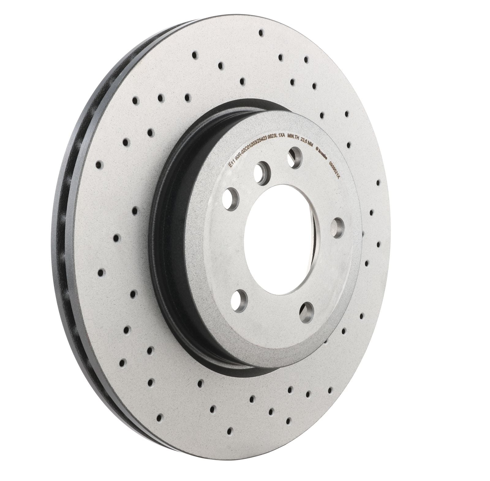 XTRA Drilled Front Disc Brake Rotor - 09.8952.1X_27