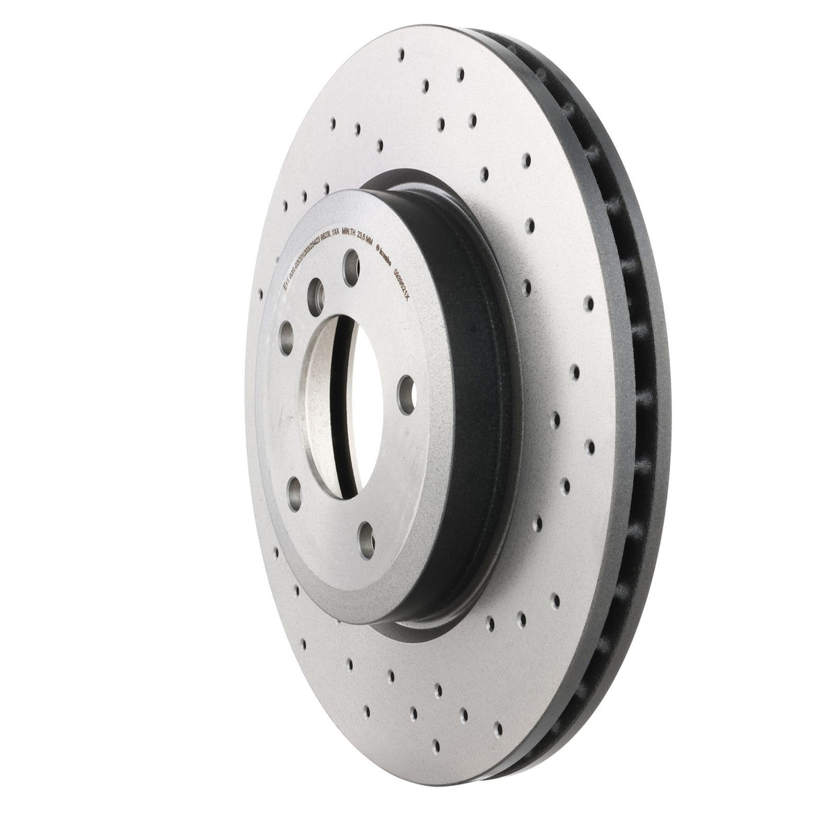 XTRA Drilled Front Disc Brake Rotor - 09.8952.1X_10