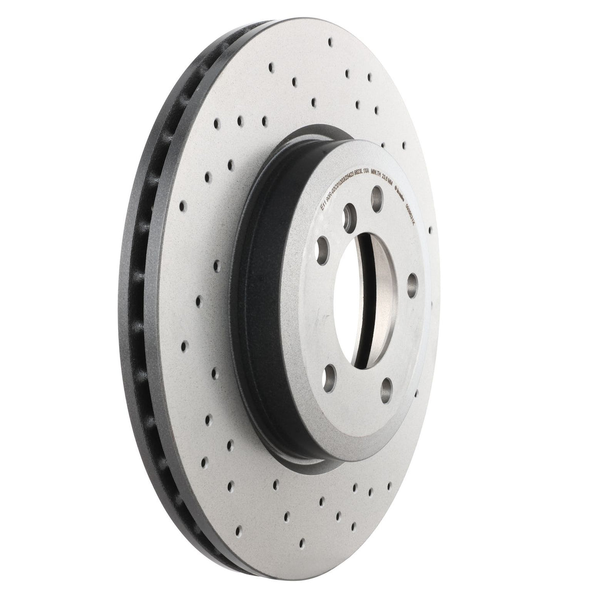 XTRA Drilled Front Disc Brake Rotor - 09.8952.1X_26
