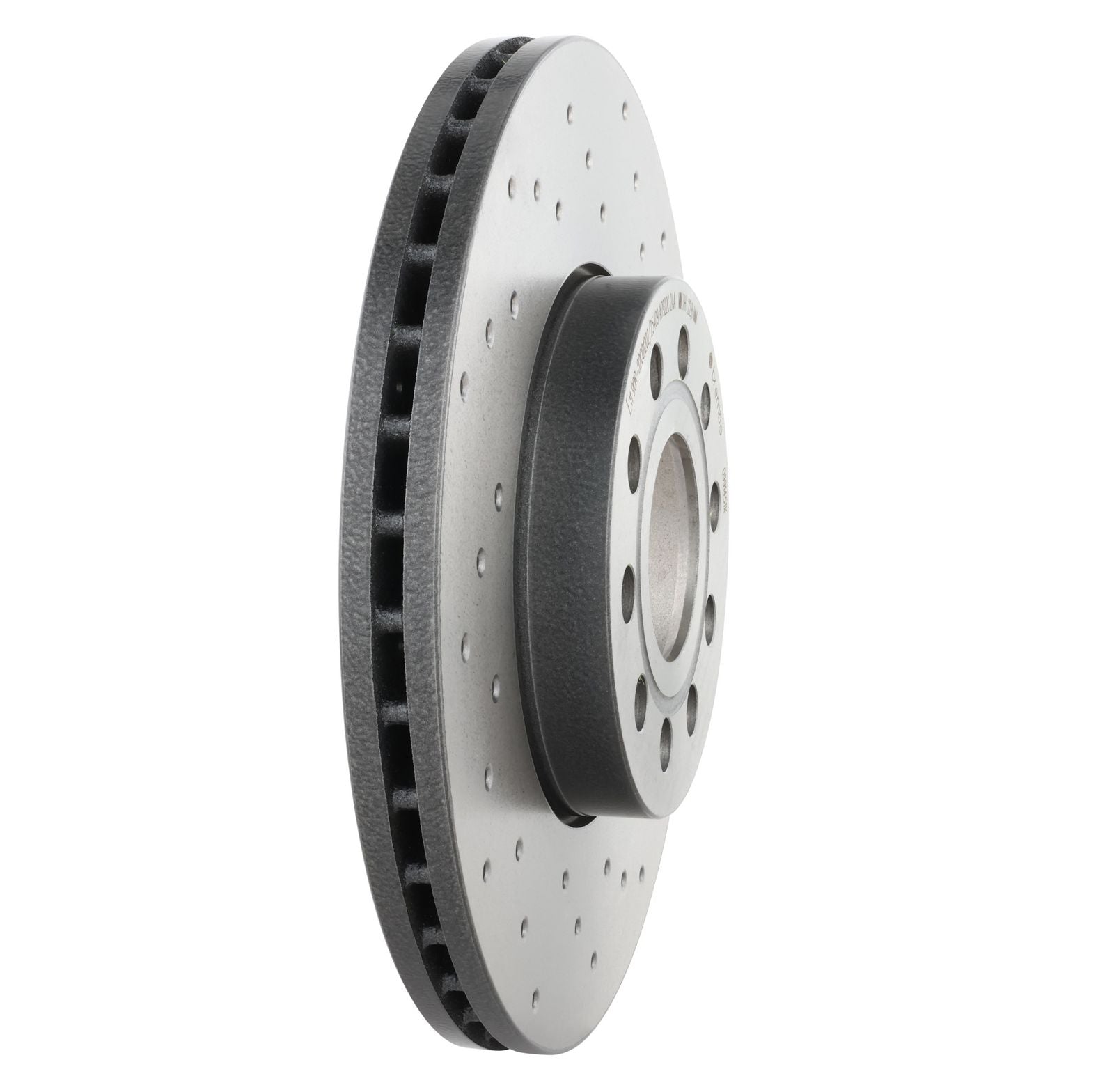 XTRA Drilled Front Disc Brake Rotor - 09.9145.1X_25
