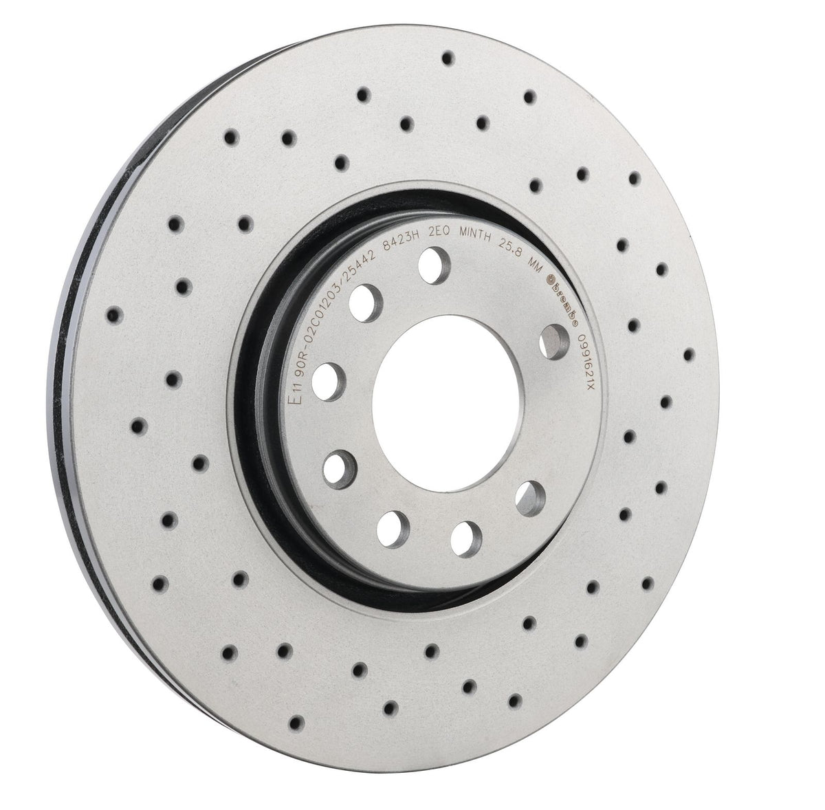 XTRA Drilled Front Disc Brake Rotor - 09.9162.1X_29
