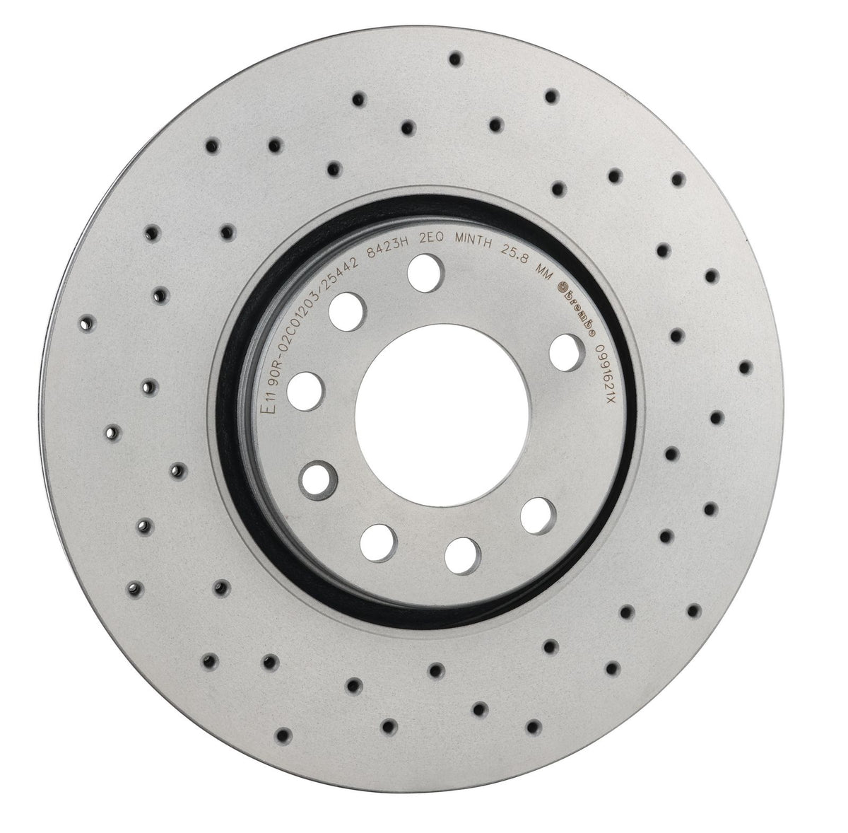 XTRA Drilled Front Disc Brake Rotor - 09.9162.1X_30