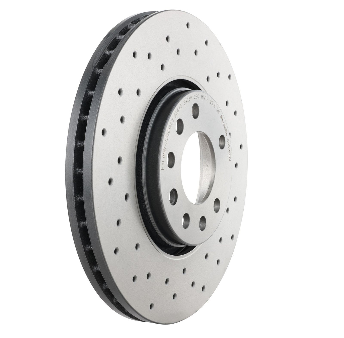 XTRA Drilled Front Disc Brake Rotor - 09.9162.1X_27