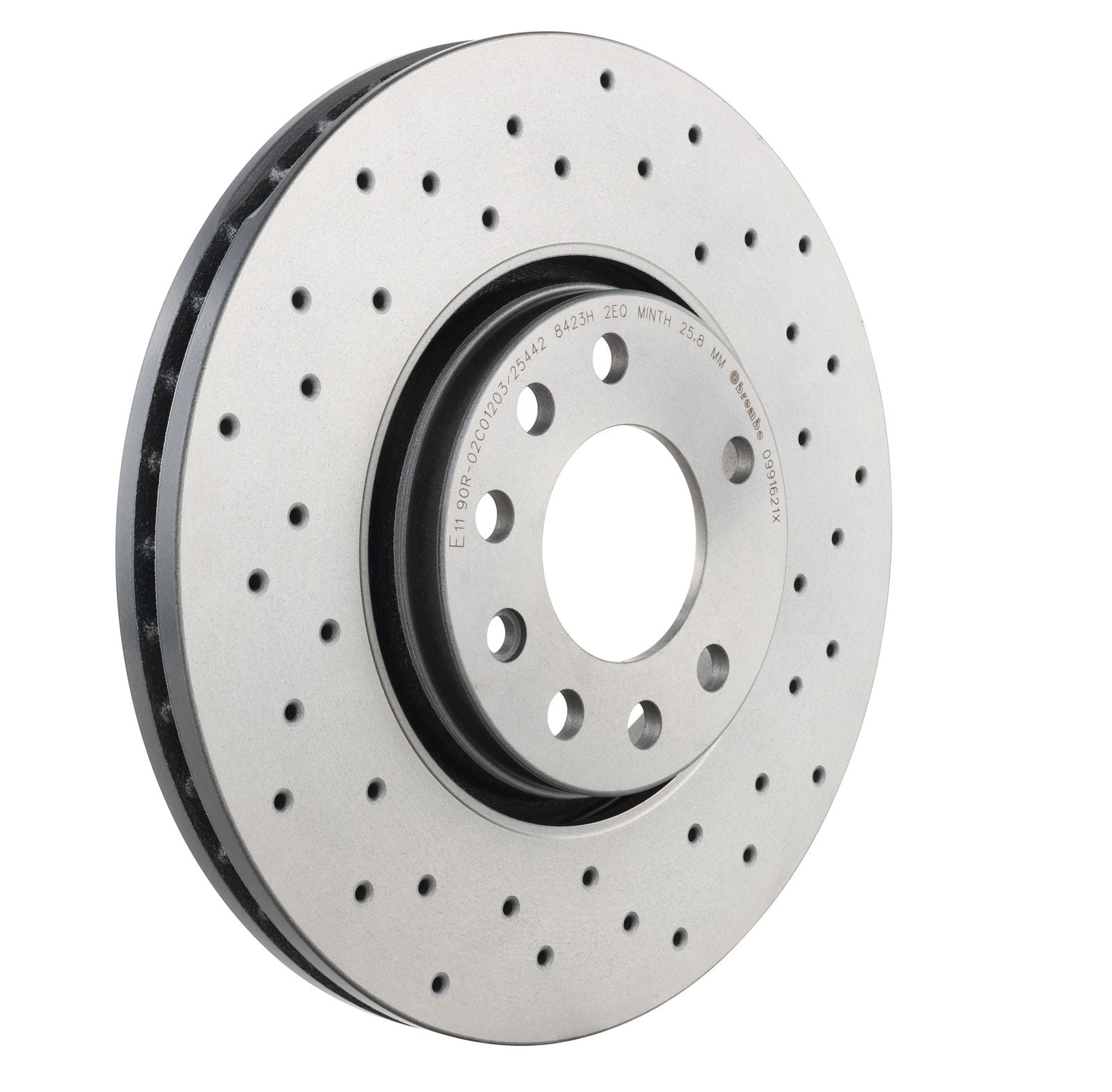 XTRA Drilled Front Disc Brake Rotor - 09.9162.1X_28
