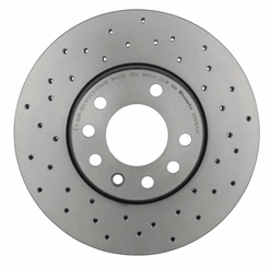 XTRA Drilled Front Disc Brake Rotor - 09.9165.1X_06