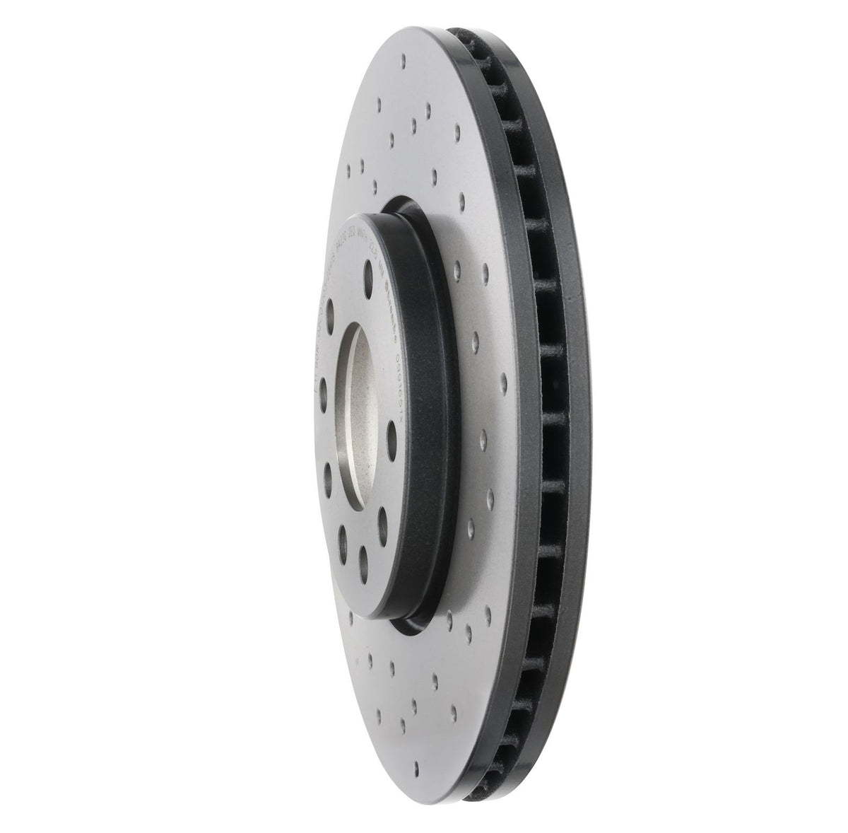 XTRA Drilled Front Disc Brake Rotor - 09.9165.1X_12