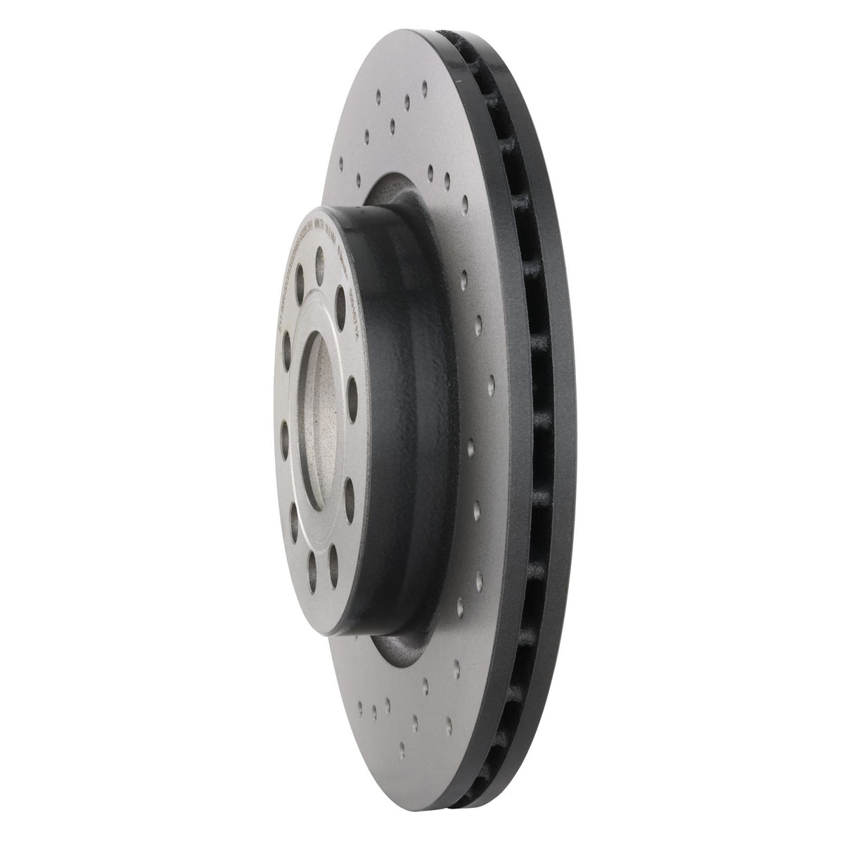 XTRA Drilled Front Disc Brake Rotor - 09.9167.1X_13