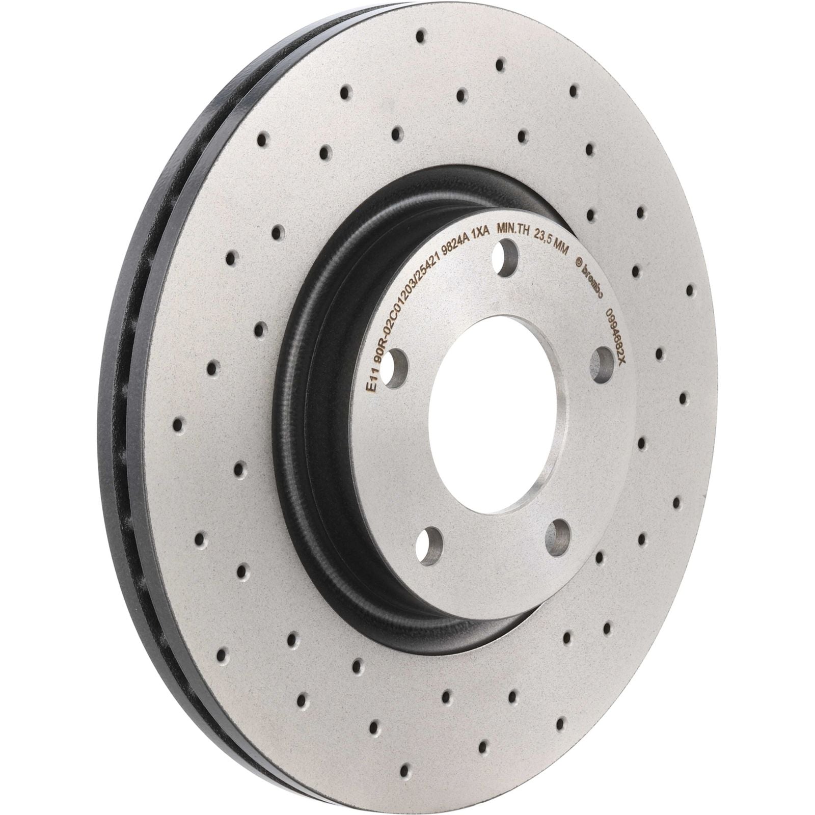 XTRA Drilled Front Disc Brake Rotor - 09.9468.2X_03