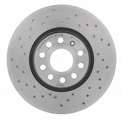 XTRA Drilled Front Disc Brake Rotor - 09.9772.1X_07
