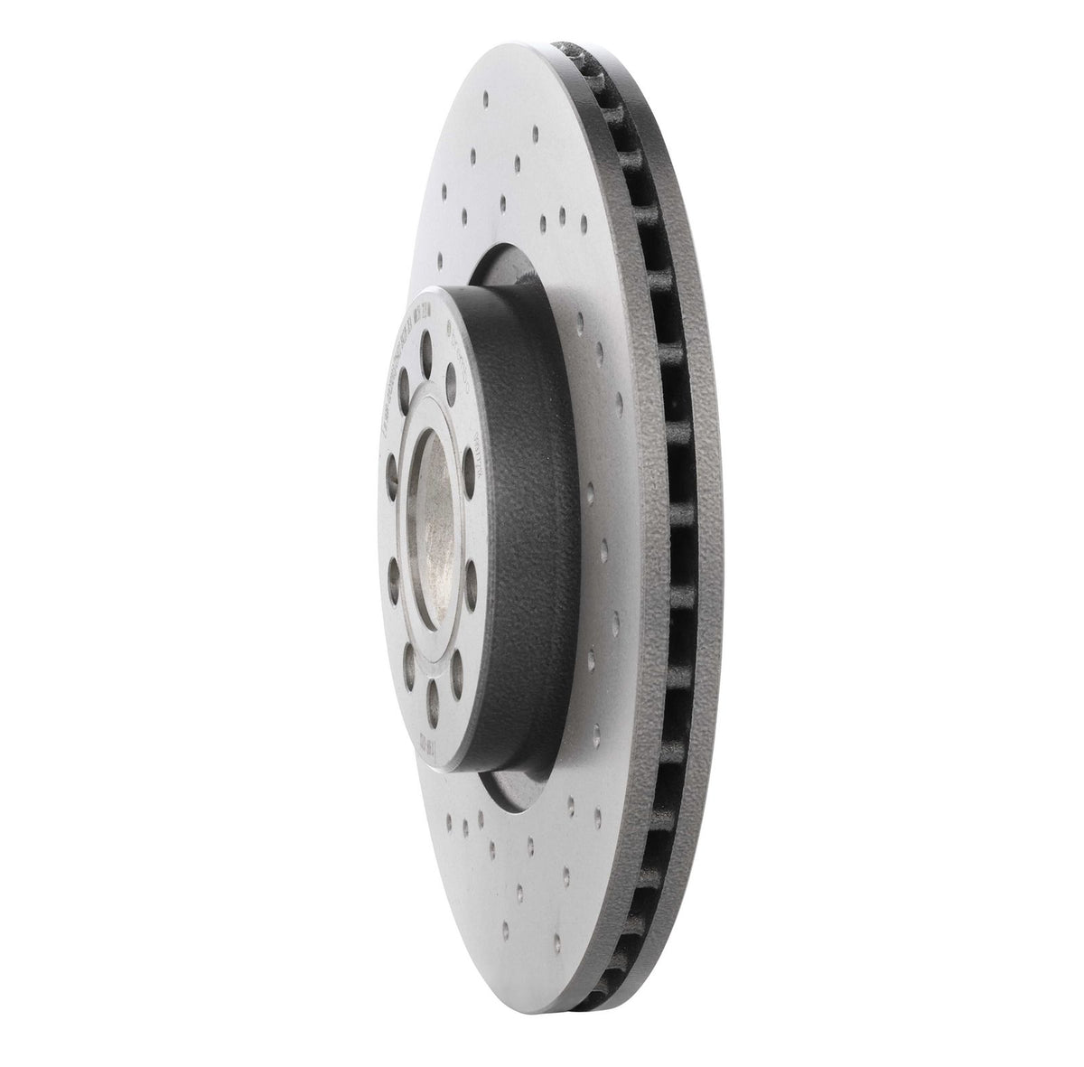 XTRA Drilled Front Disc Brake Rotor - 09.9772.1X_13