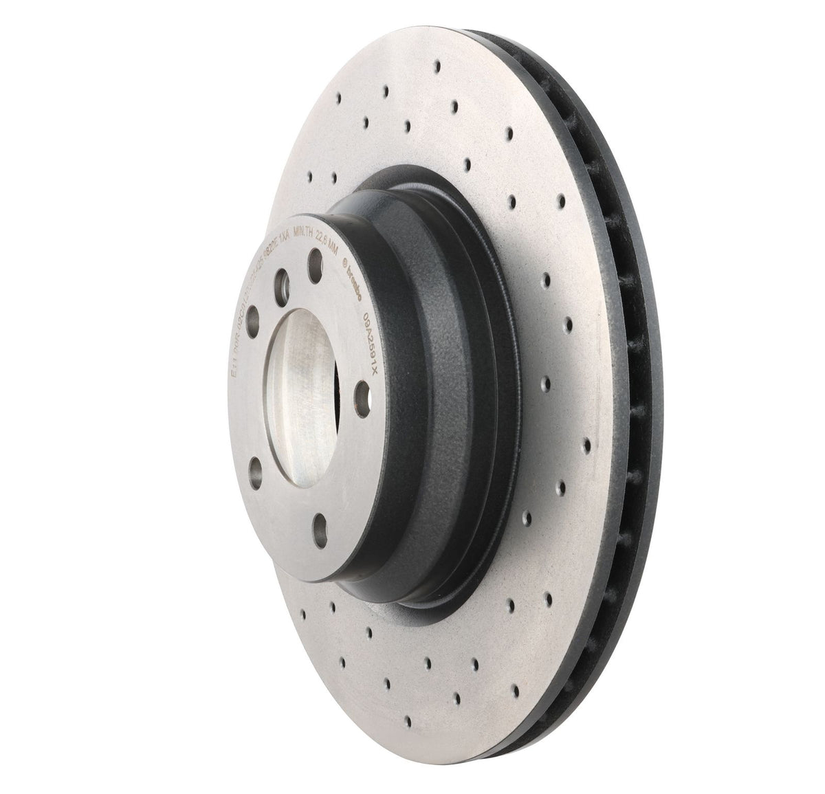 XTRA Drilled Front Disc Brake Rotor - 09.A259.1X_10