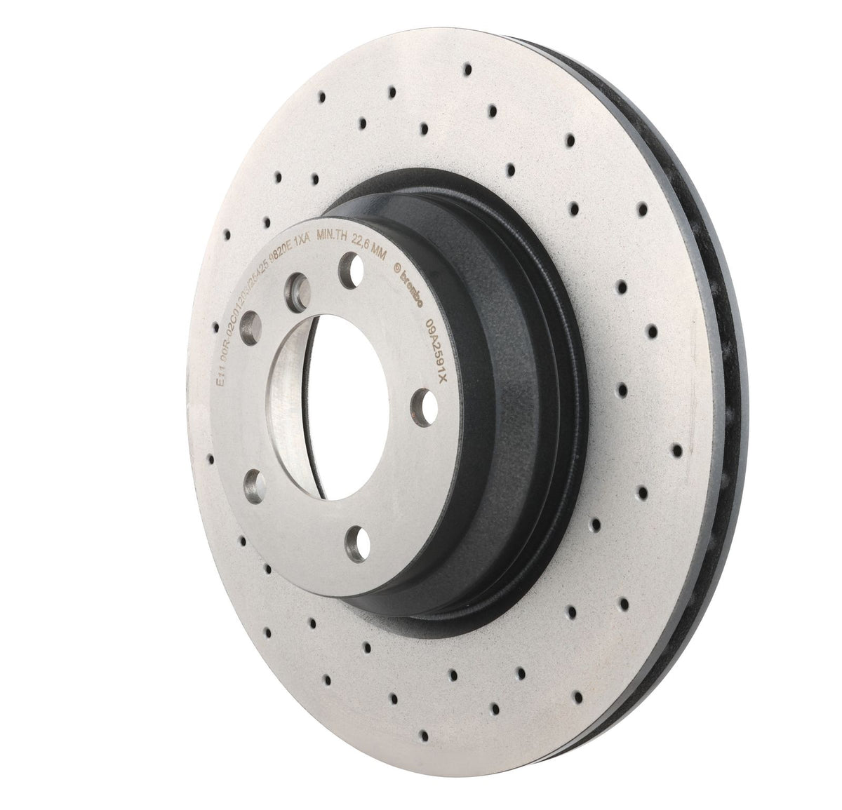XTRA Drilled Front Disc Brake Rotor - 09.A259.1X_09
