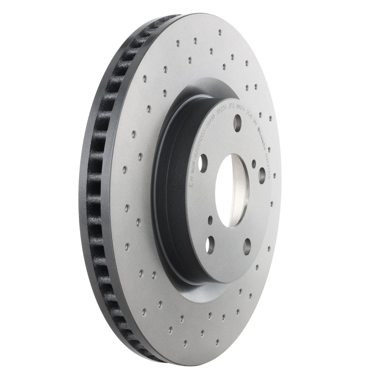 XTRA Drilled Front Disc Brake Rotor - 09.A417.1X_27