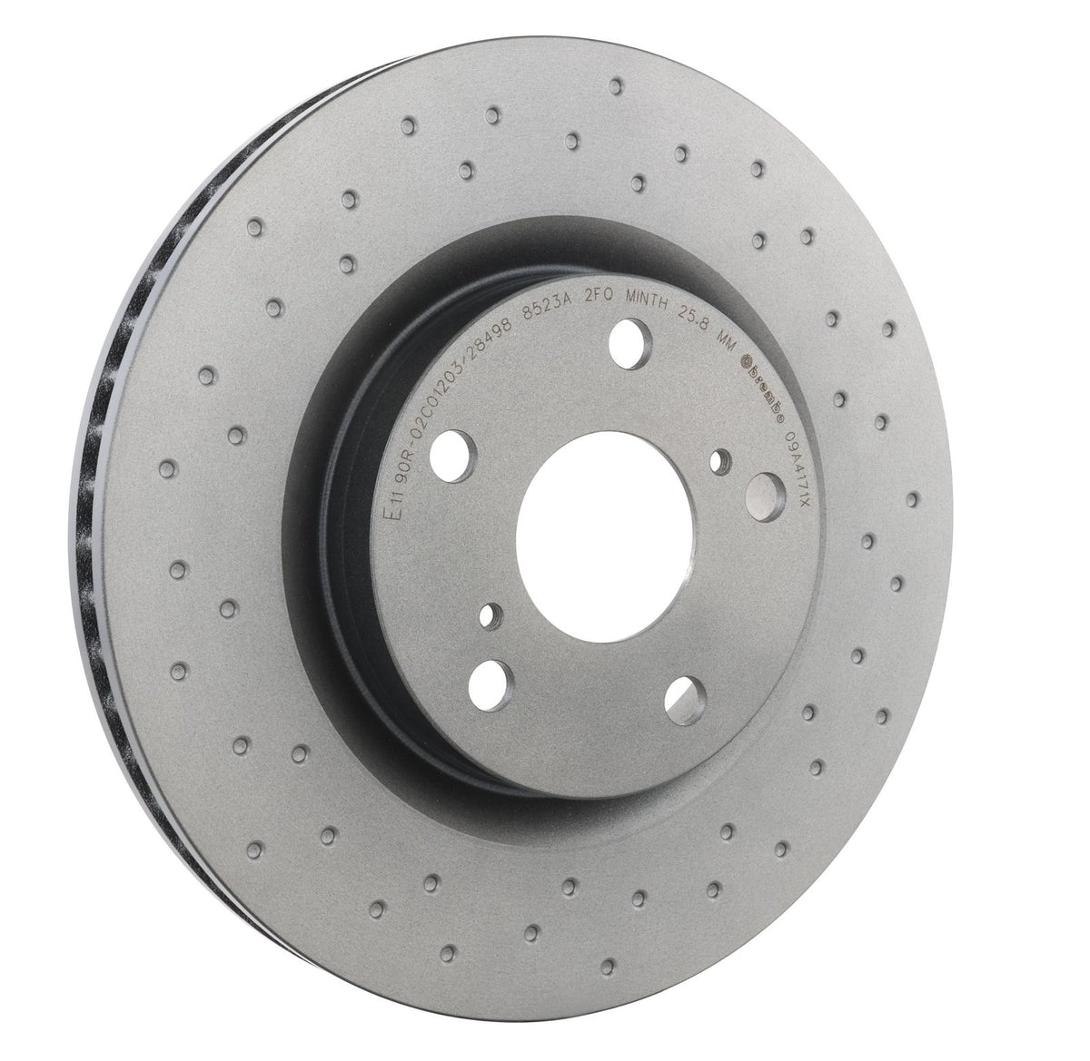 XTRA Drilled Front Disc Brake Rotor - 09.A417.1X_29