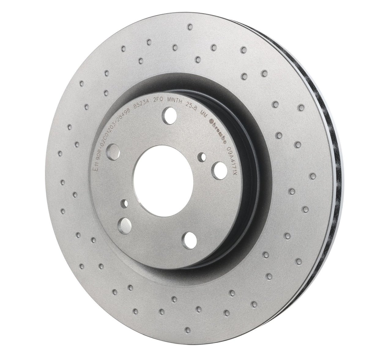 XTRA Drilled Front Disc Brake Rotor - 09.A417.1X_09