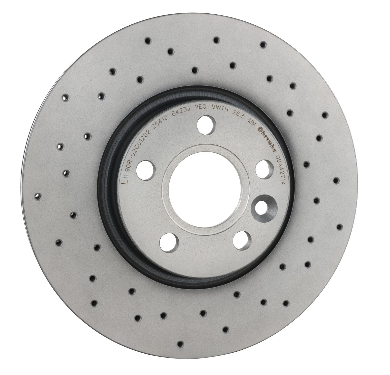 XTRA Drilled Front Disc Brake Rotor - 09.A427.1X_29