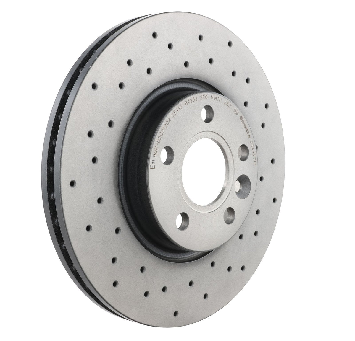 XTRA Drilled Front Disc Brake Rotor - 09.A427.1X_27
